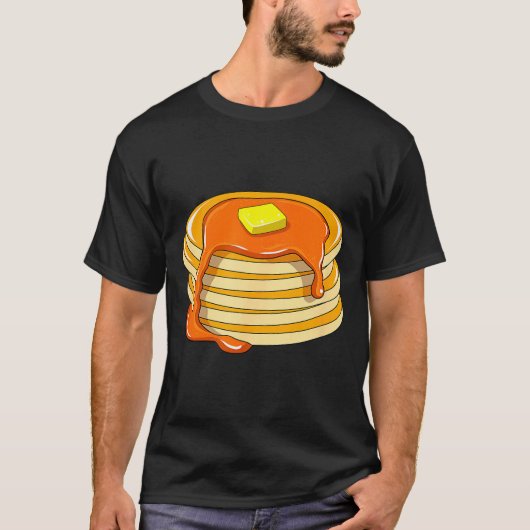 Pancakes And Syrup T-Shirt (Vorderseite)