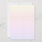 Pancakes Brunch Gender Neutral Baby Dusche Einladung (Rückseite)