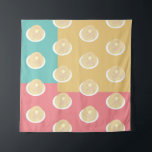 Pancakes Colorado Pop Art Style Wandteppich<br><div class="desc">Art Print for Kitchen with Pancakes</div>