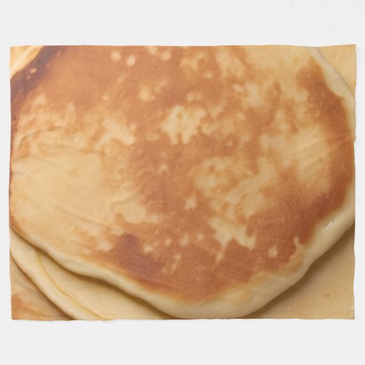 Pancakes Fleecedecke (Vorderseite (Horizontal))