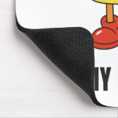 Pancakes Food Kawaii Face Mousepad (Ecke)