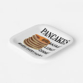 Pancakes Frühstück Geburtstag Pancake Party Pappteller (Gewinkelt)