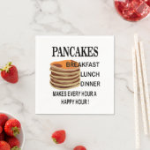 Pancakes Frühstück Geburtstag Pancake Party Serviette (Beispiel)