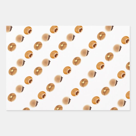 Pancakes Geschenkpapier Set (Vorderseite 3)