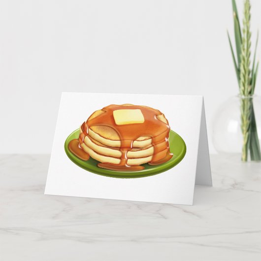 Pancakes Greeting Cards Karte