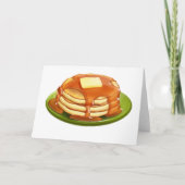 Pancakes Greeting Cards Karte (Vorderseite)
