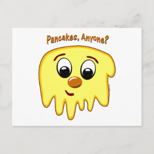 Pancakes, jedermann postkarte