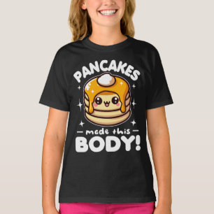 Pancakes machten dieses köstliche Frühstücksbuffet T-Shirt
