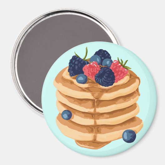 Pancakes Magnet (Vorderseite/Rückseite)