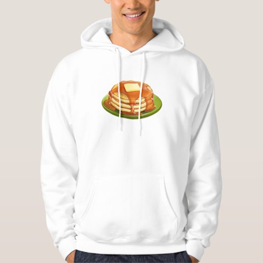 Pancakes Mens Hoodie (Vorderseite)