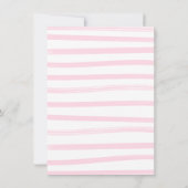 Pancakes & Pajamas Geburtstagsparty Einladung (Rückseite)