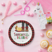 Pancakes & Pajamas Weihnachtsgebäck - W Pappteller (Party)