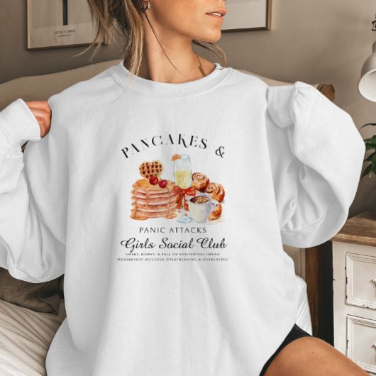 Pancakes/Panikattacken Sozialklub Sweatshirt