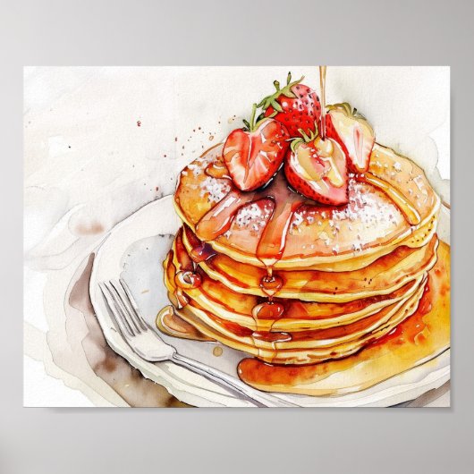 Pancakes Poster (Vorne)