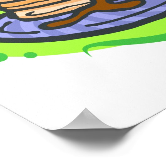 Pancakes Poster (Ecke)