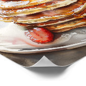 Pancakes Poster (Ecke)