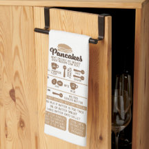 Pancakes Rezept Küche Handtuch - Spaß