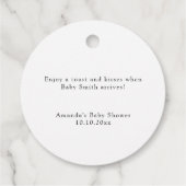 Pancakes Sweet Cherry - Pop! Wenn sie Pop! Geschenkanhänger (Rückseite)