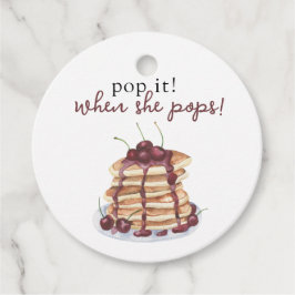 Pancakes Sweet Cherry - Pop! Wenn sie Pop! Geschenkanhänger