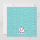 Pancakes und Pajamas Einladung (Rückseite)