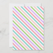 Pancakes und Pajamas Einladung | Pajama-Party (Rückseite)