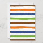 Pancakes und Pajamas Junge zum Geburtstag Einladun Einladung (Rückseite)