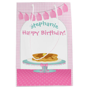Pancakes und Pajamas Mittlere Geschenktüte