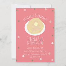 Pancakes und Pajamas Sleepover Girls Confetti Pink