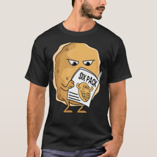 Pancakes Waffle 6 Pack Abs Frühstück Flapjack Hotc T-Shirt