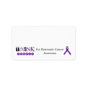 PanCan Bewusstseins-Postsendung-Aufkleber Adressaufkleber