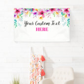Pancarta Floral Banner (Insitu)
