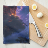 Pancer Jagat (Center of the Universe/World) Geschirrtuch (Viertel Falte)