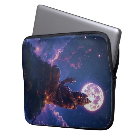 Pancer Jagat (Center of the Universe/World) Laptopschutzhülle (Vorderseite Links)