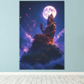 Pancer Jagat (Center of the Universe/World) Leinwanddruck (Insitu (Holzboden))