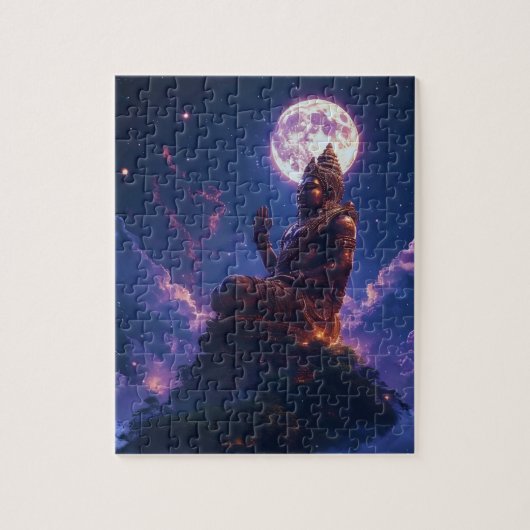 Pancer Jagat (Mittelpunkt des Universums/der Welt) Puzzle (Vertikal)