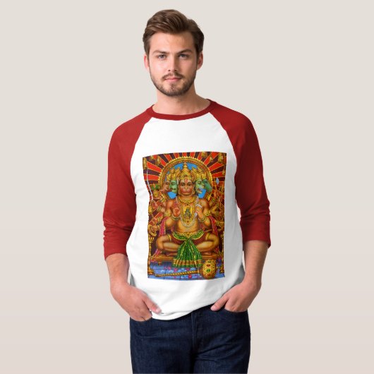 Panchamukha Hanuman T-Shirt (Vorne ganz)