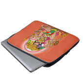 Panchmukhi Hanuman Laptop Cover  (Vorne Knopf)