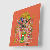 Panchmukhi Hanuman Wanduhr (Winkel)