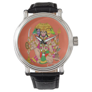 Panchmukhi Hanuman Wanduhr  Armbanduhr