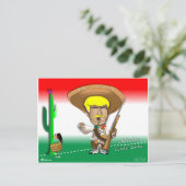 Pancho Donald Postkarte (Stehend Vorderseite)