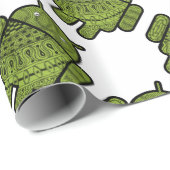 Pancho Doodle für Android™ Geschenkpapier (Rolleneckpunkt)