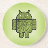 Pancho Doodle für Android™ Getränkeuntersetzer (Vorne)
