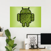 Pancho Doodle für Android™ Poster (Heimbüro)