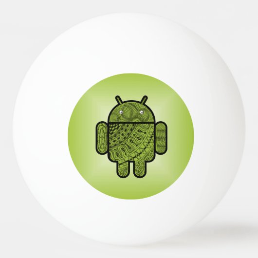 Pancho Doodle für Android™ Tischtennisball (Vorderseite)