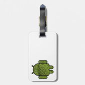 Pancho Doodle-Zeichen für den Android™-Roboter Gepäckanhänger (Rückseite vertikal)