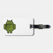Pancho Doodle-Zeichen für den Android™-Roboter Gepäckanhänger (Rückseite horizontal)