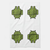Pancho Doodle-Zeichen für den Android™-Roboter Handtuch (Vertikal)