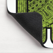 Pancho Doodle-Zeichen für den Android™-Roboter Mousepad (Ecke)