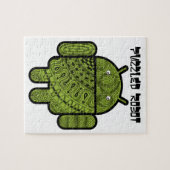 Pancho Doodle-Zeichen für den Android™-Roboter Puzzle (Horizontal)