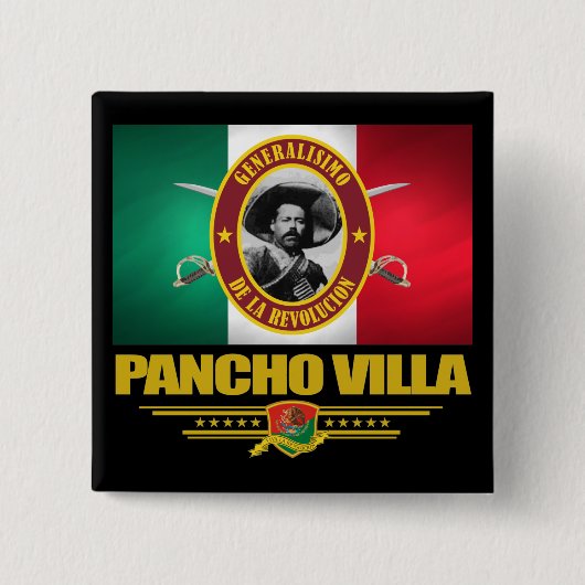 Pancho Villa 1 Button (Vorderseite)